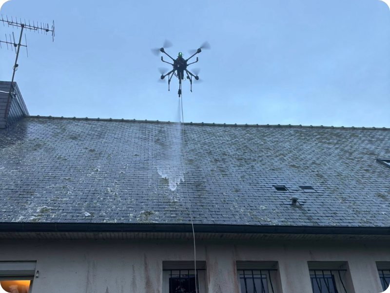 demoussage toiture dol de bretagne