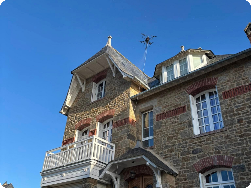 nettoyage toiture tinteniac